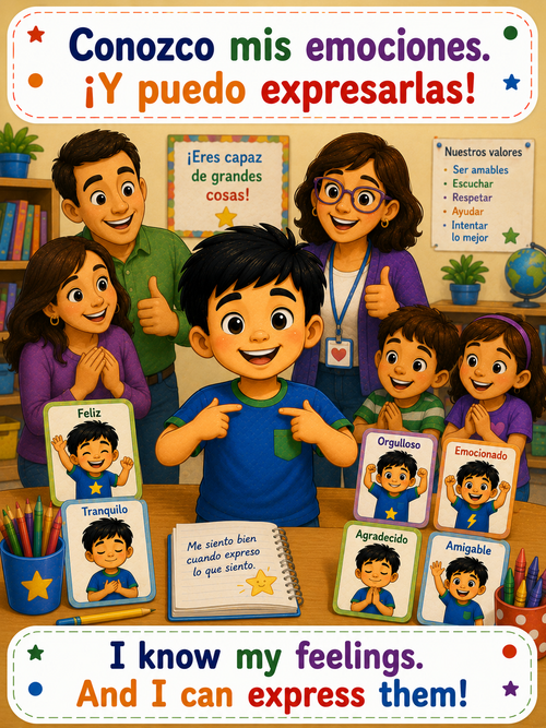 Mis Emociones en Dos Idiomas